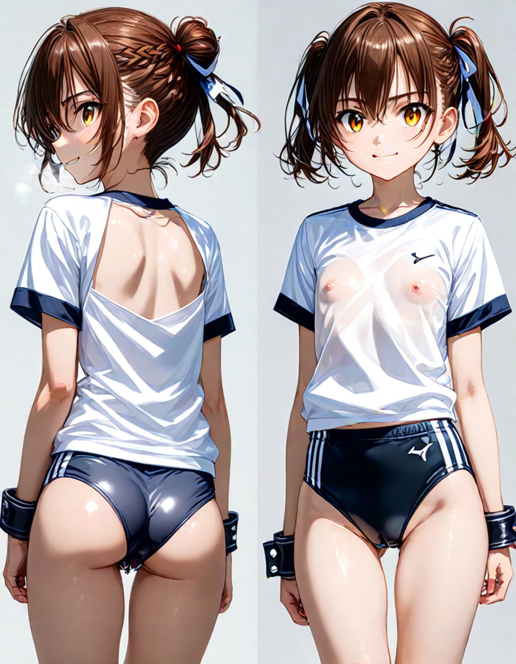 ブルマ＆体操服カタログ紺＆灰