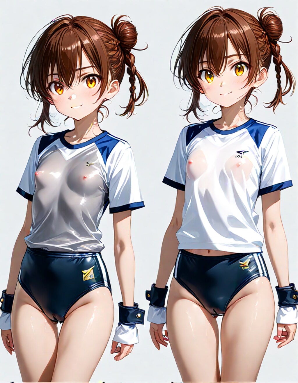 ブルマ＆体操服カタログ紺＆灰