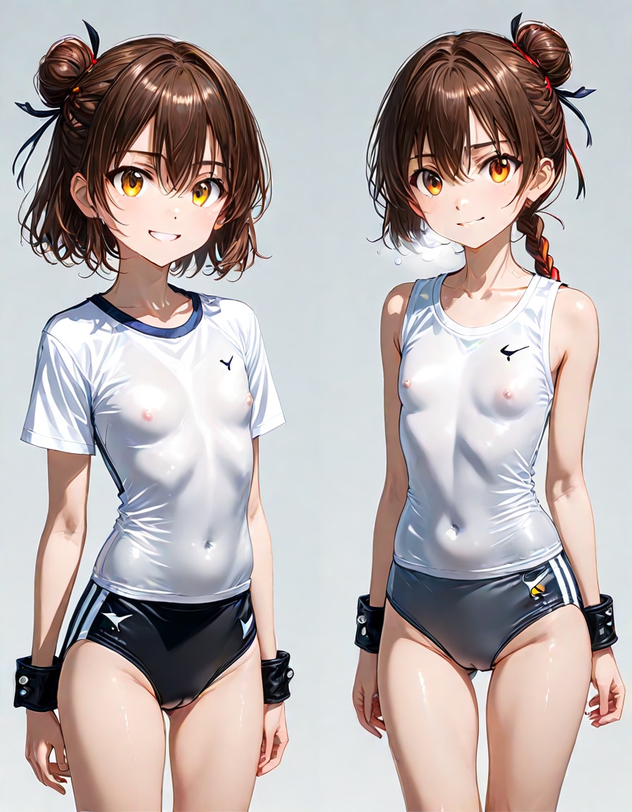 ブルマ＆体操服カタログ紺＆灰