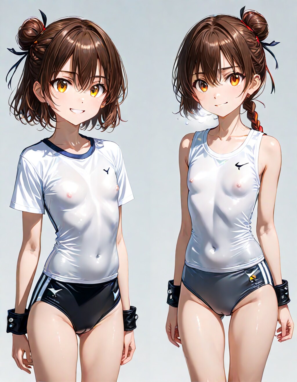 ブルマ＆体操服カタログ紺＆灰