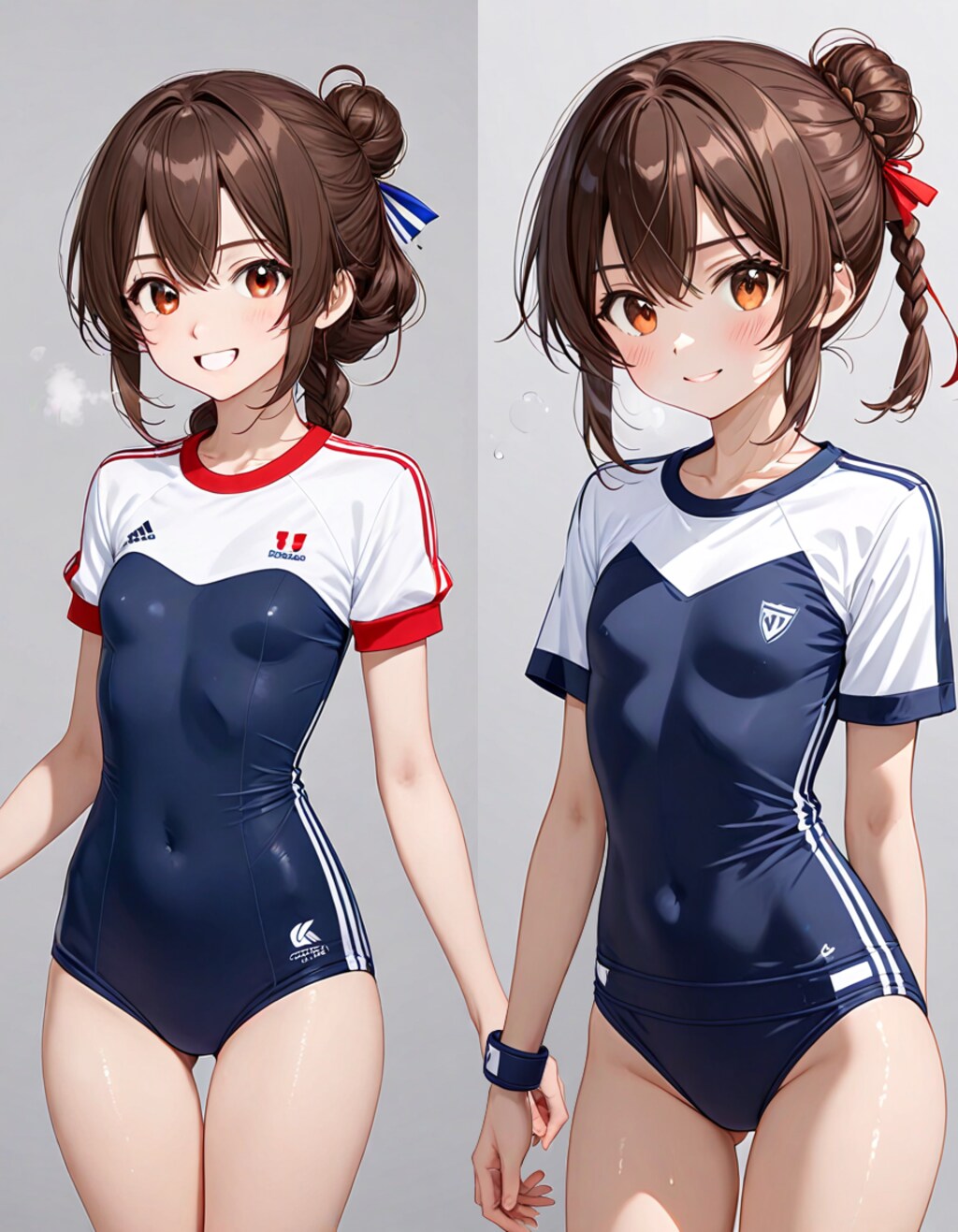 ブルマ＆体操服カタログ紺＆灰