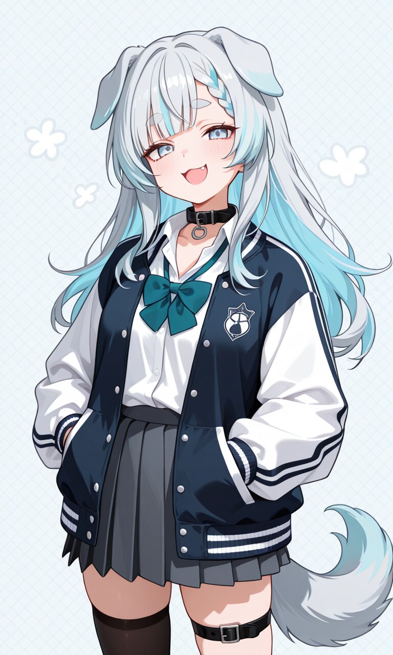 編み込みテスト(制服 その23)