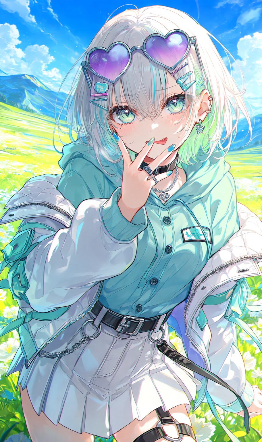 GREEN