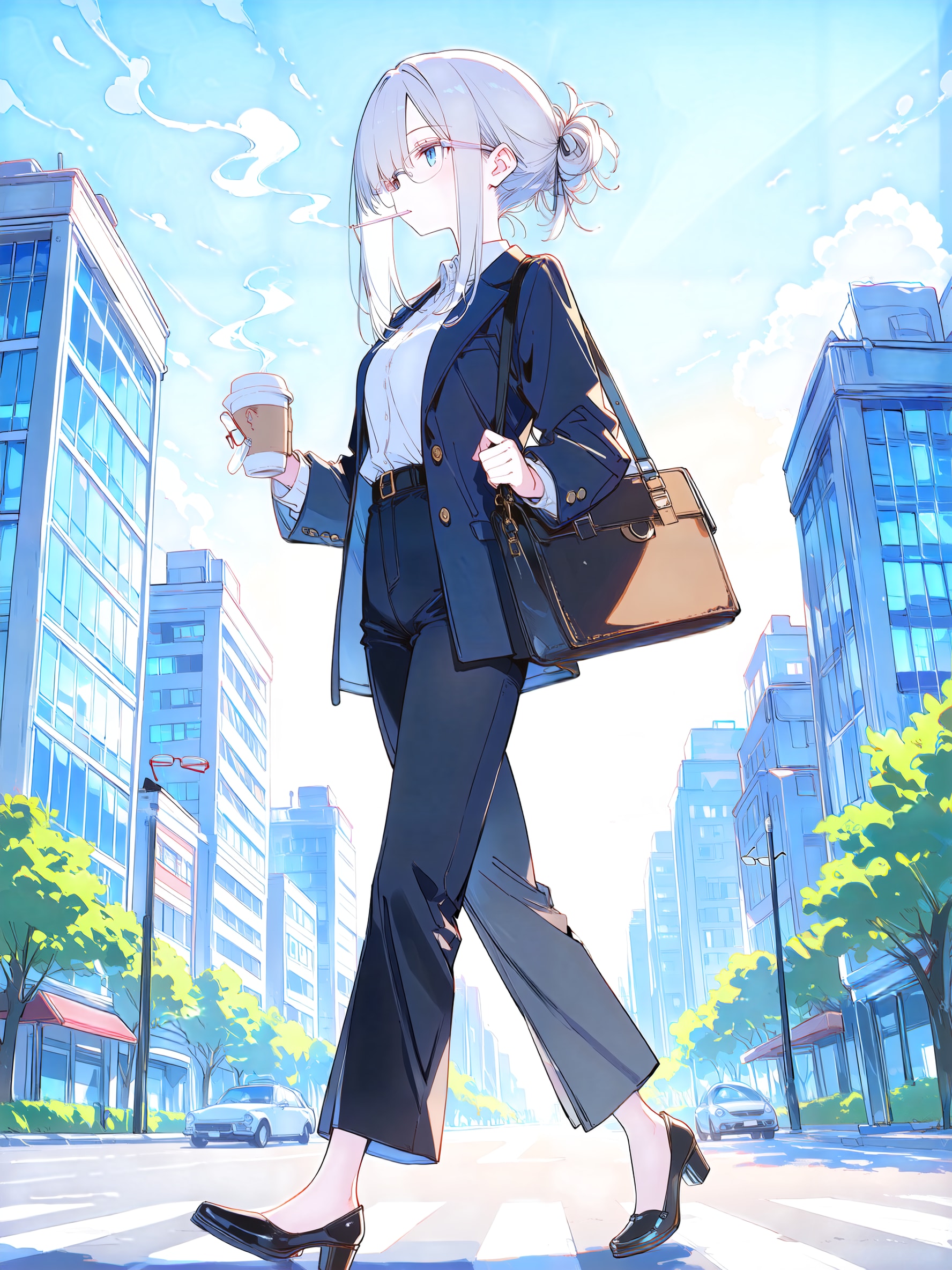 出勤風景
