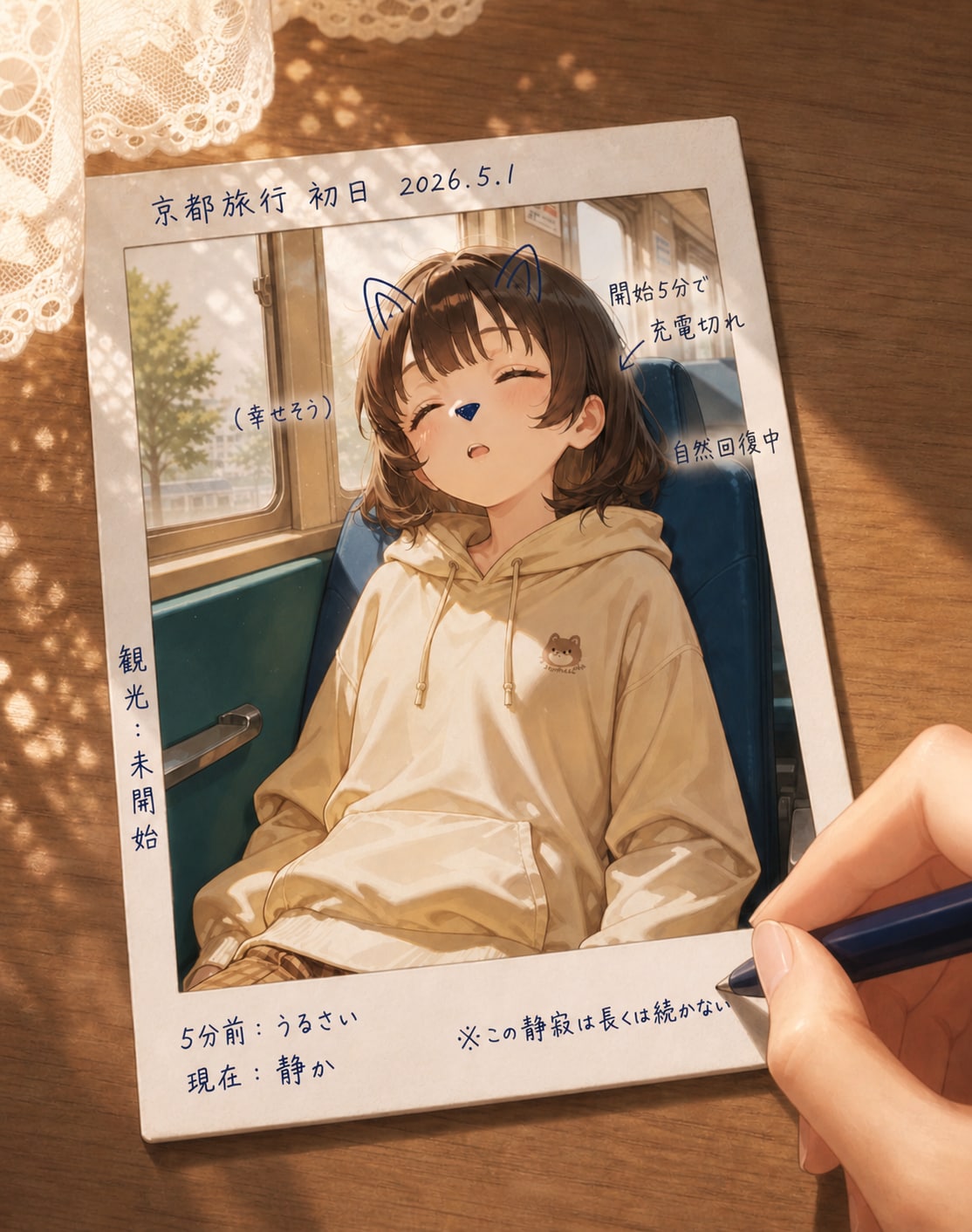 バスに揺られて