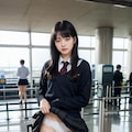 女子校生のパンツ見せつけ 2枚目