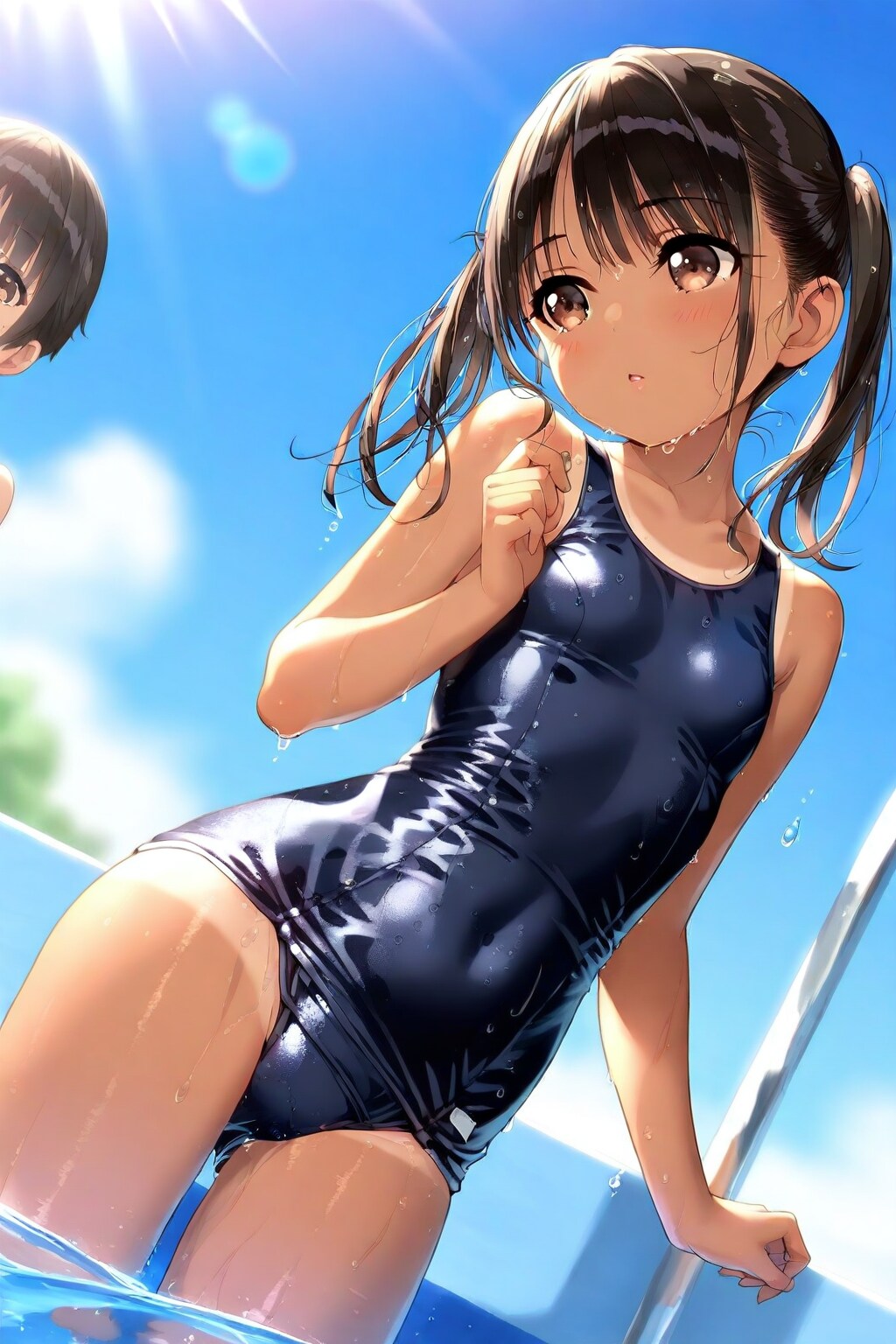 スク水美少女