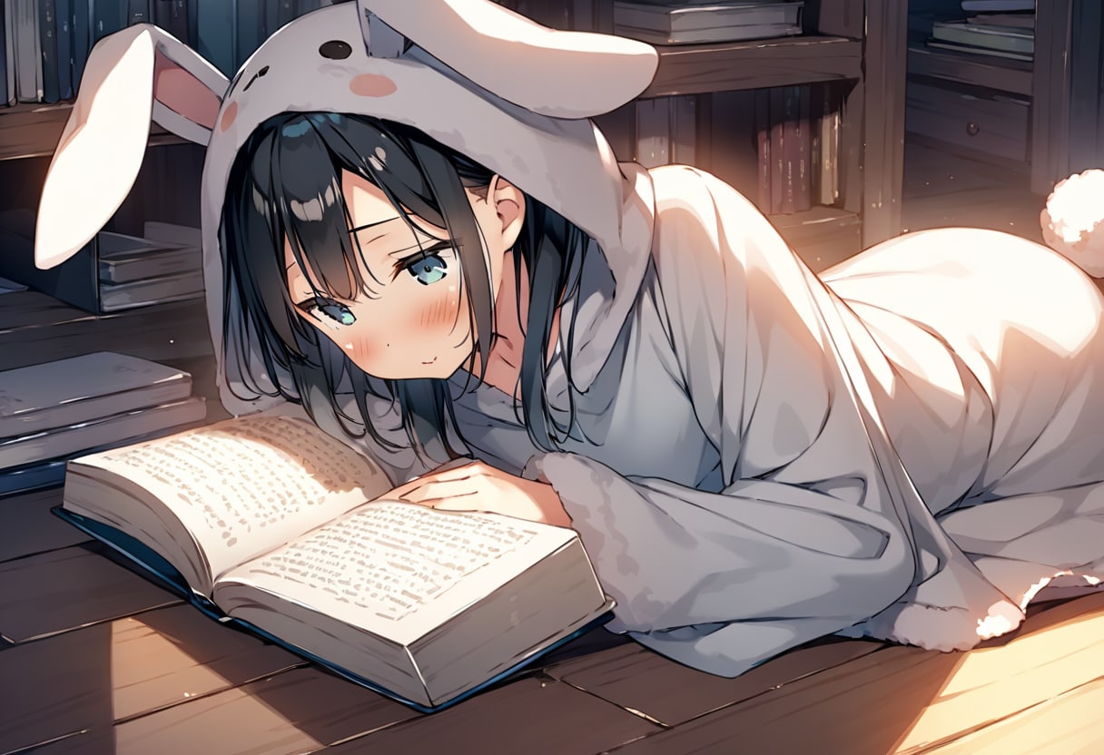 寝落ち寸前 | の人気AIイラスト・グラビア