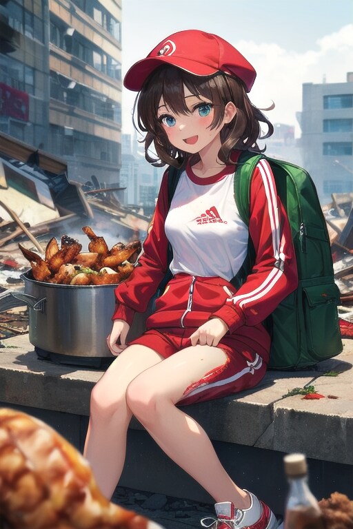 「チキン沢山作りましたよ」