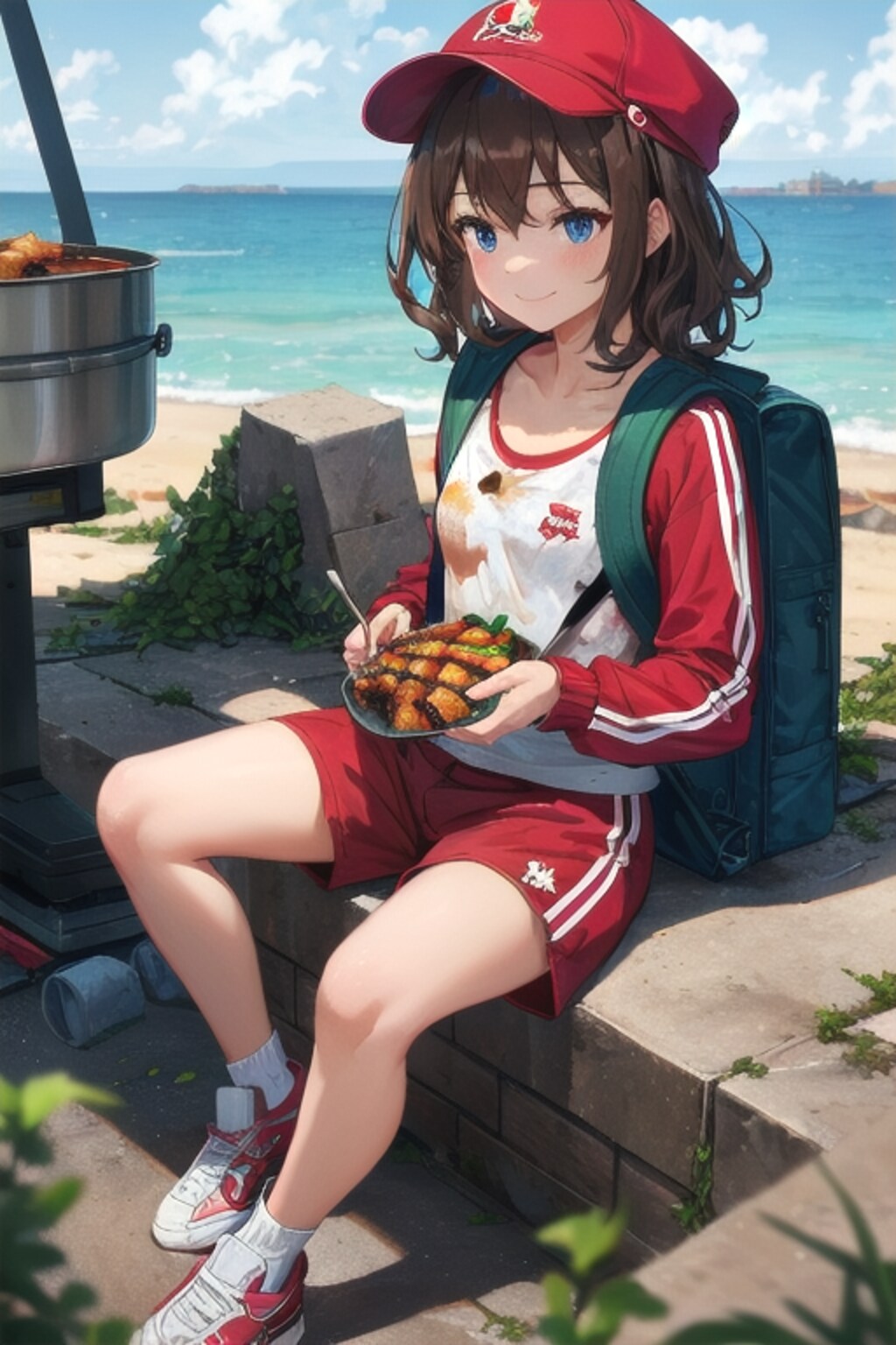 「チキン沢山作りましたよ」