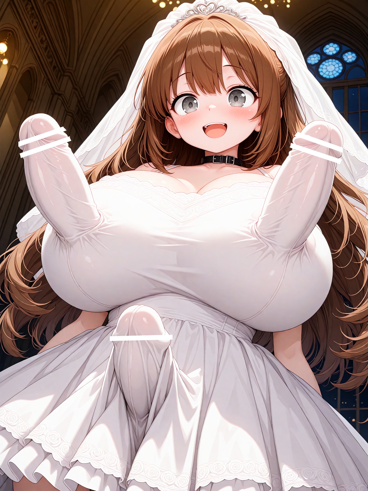 【ポン出し】おっぱいおちんちんどれーちゃんとウェディングごっこ