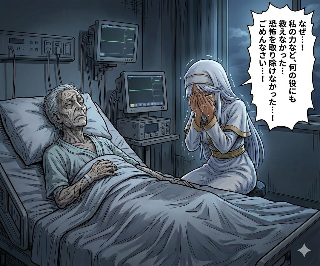 人間を救えなくて落ち込んだシスターセレスティアが救われる話