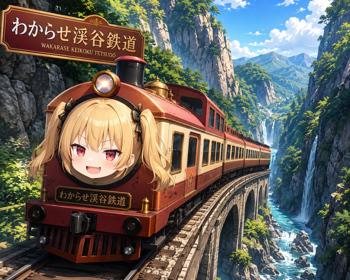 わからせ渓谷鉄道