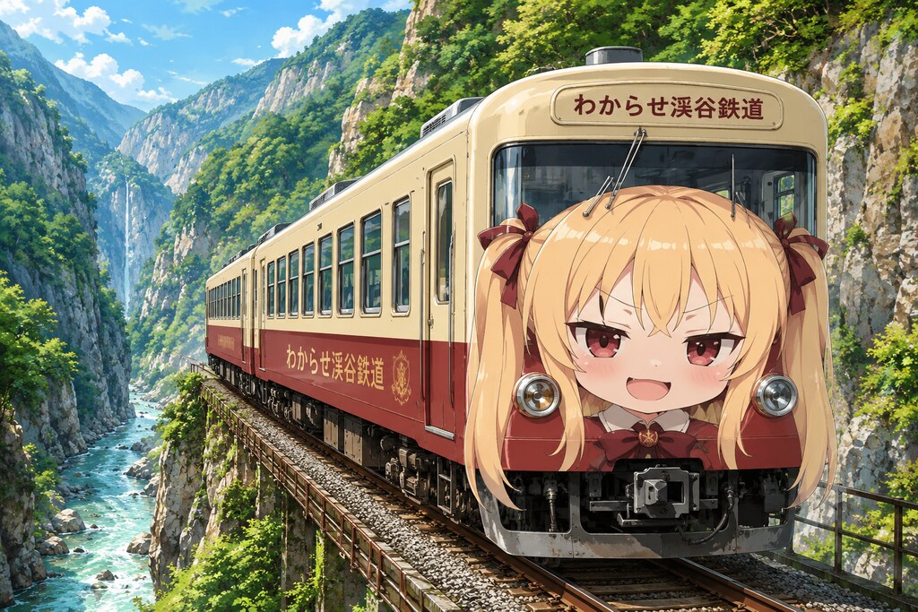 わからせ渓谷鉄道