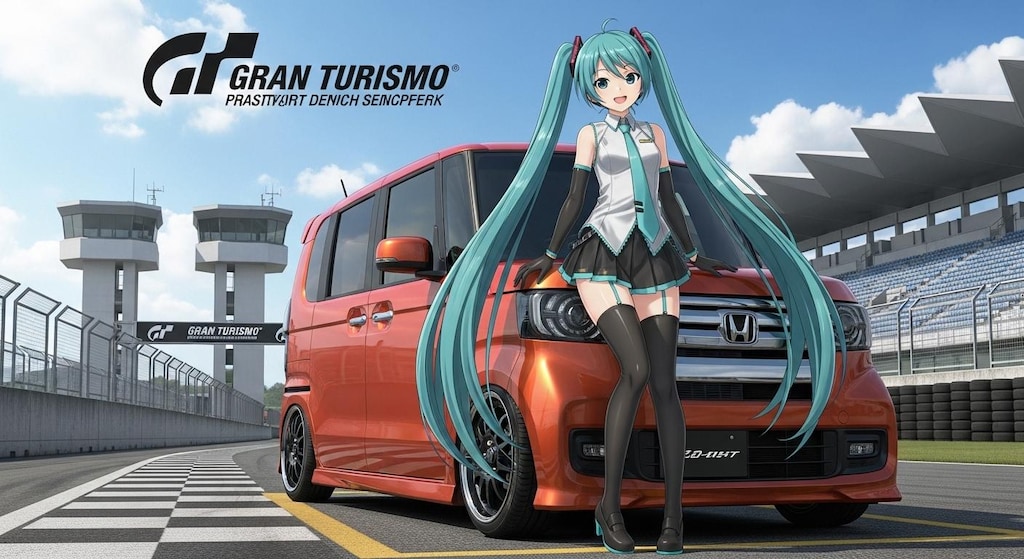 初音ミクとN-BOX