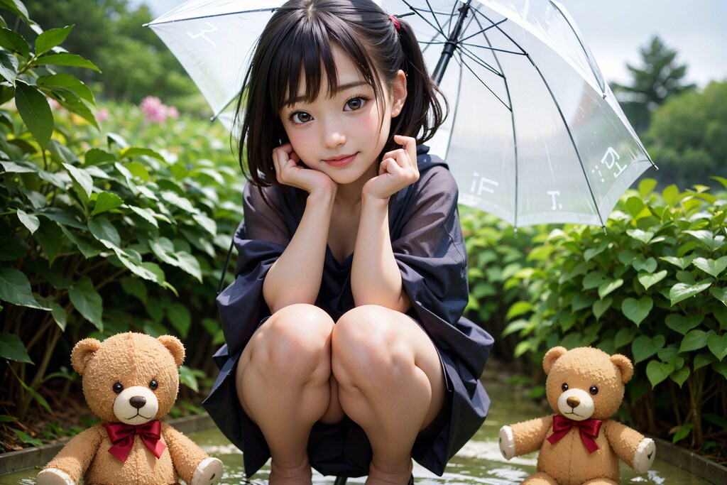 雨降りくまちゃん