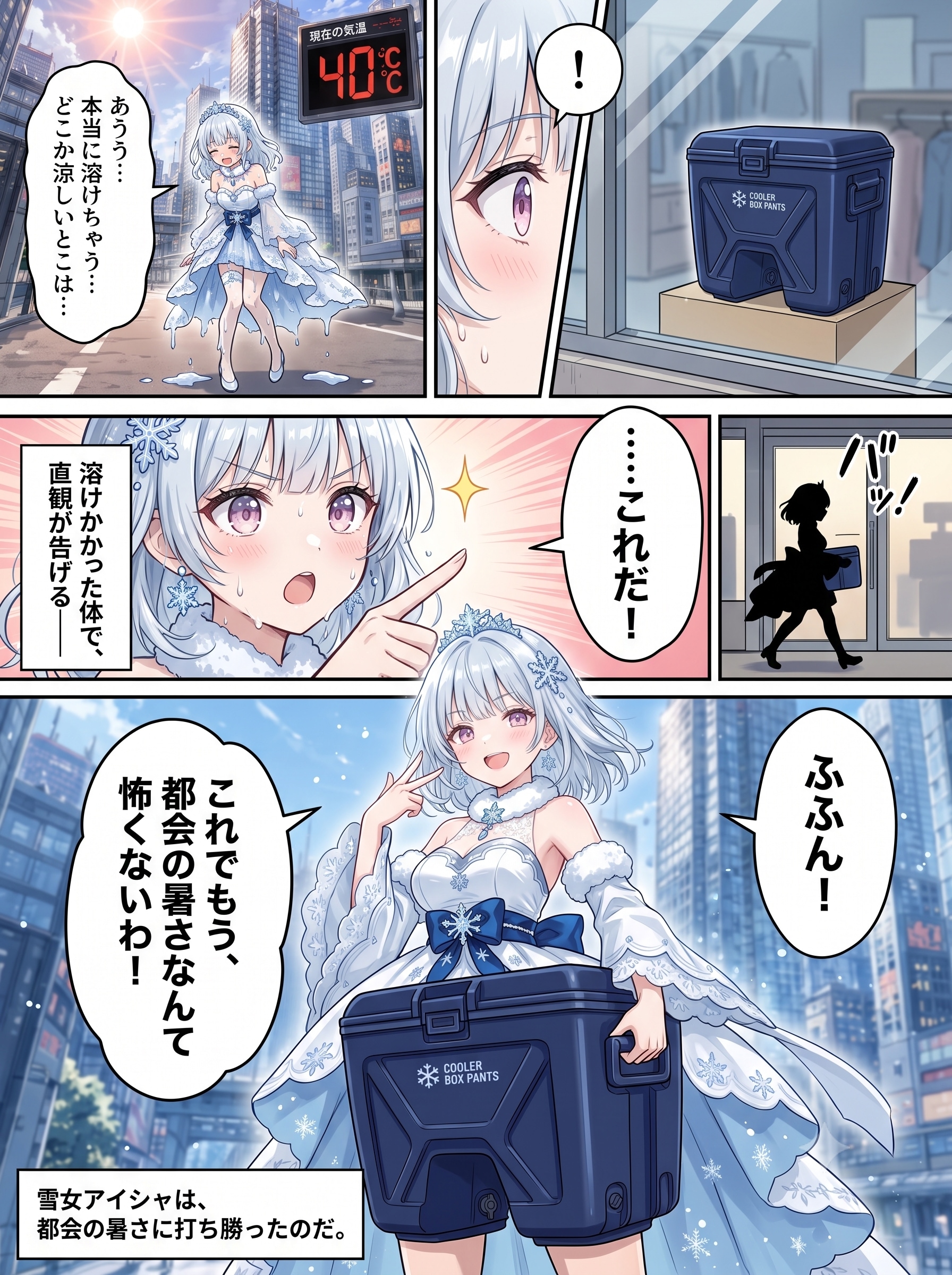 【回答】クーラーボックスパンツ