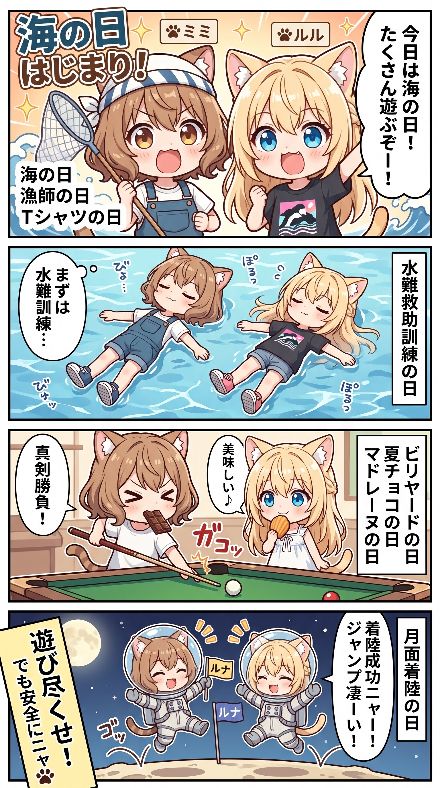 海の日といろいろ！