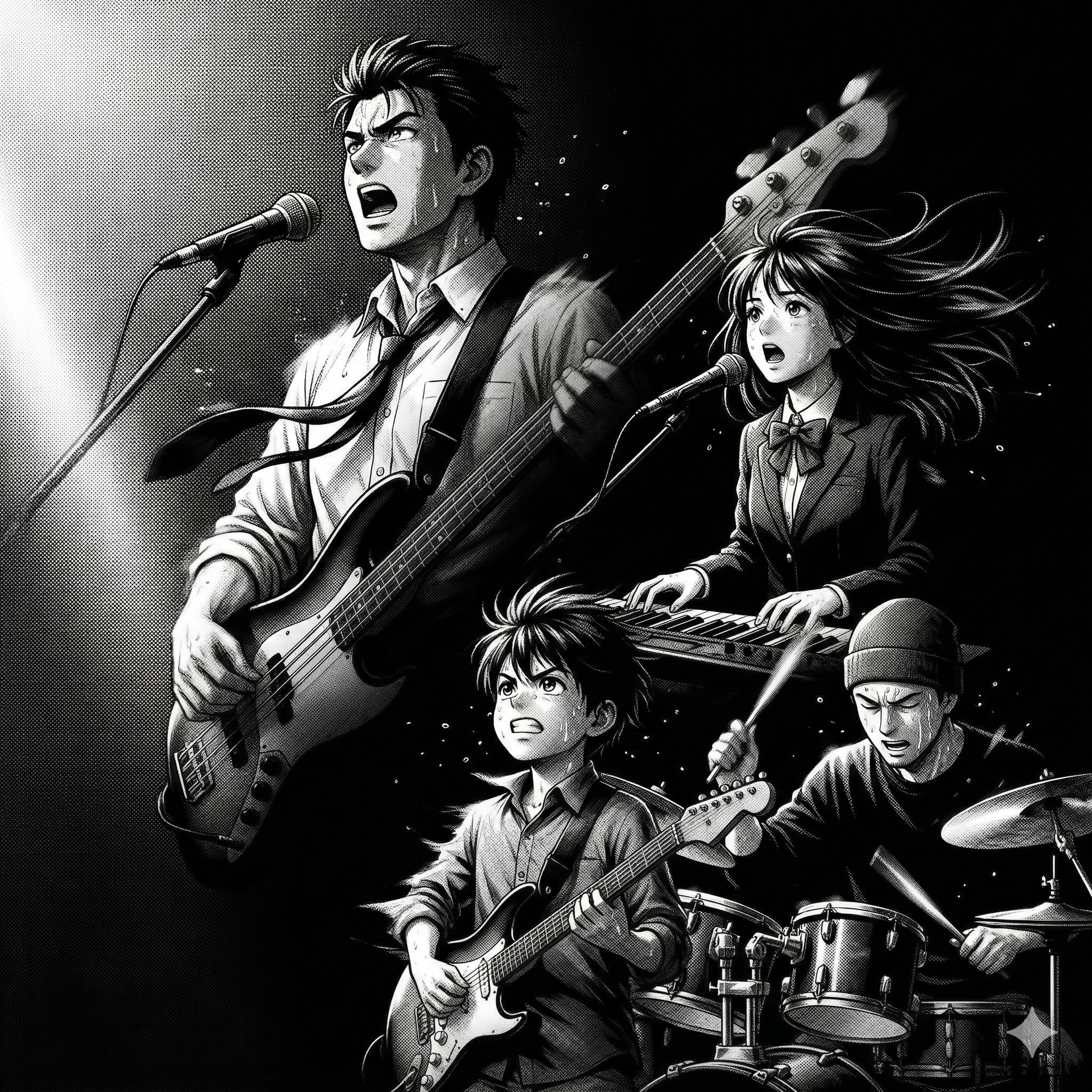 4人組 112 | の人気AIイラスト・グラビア