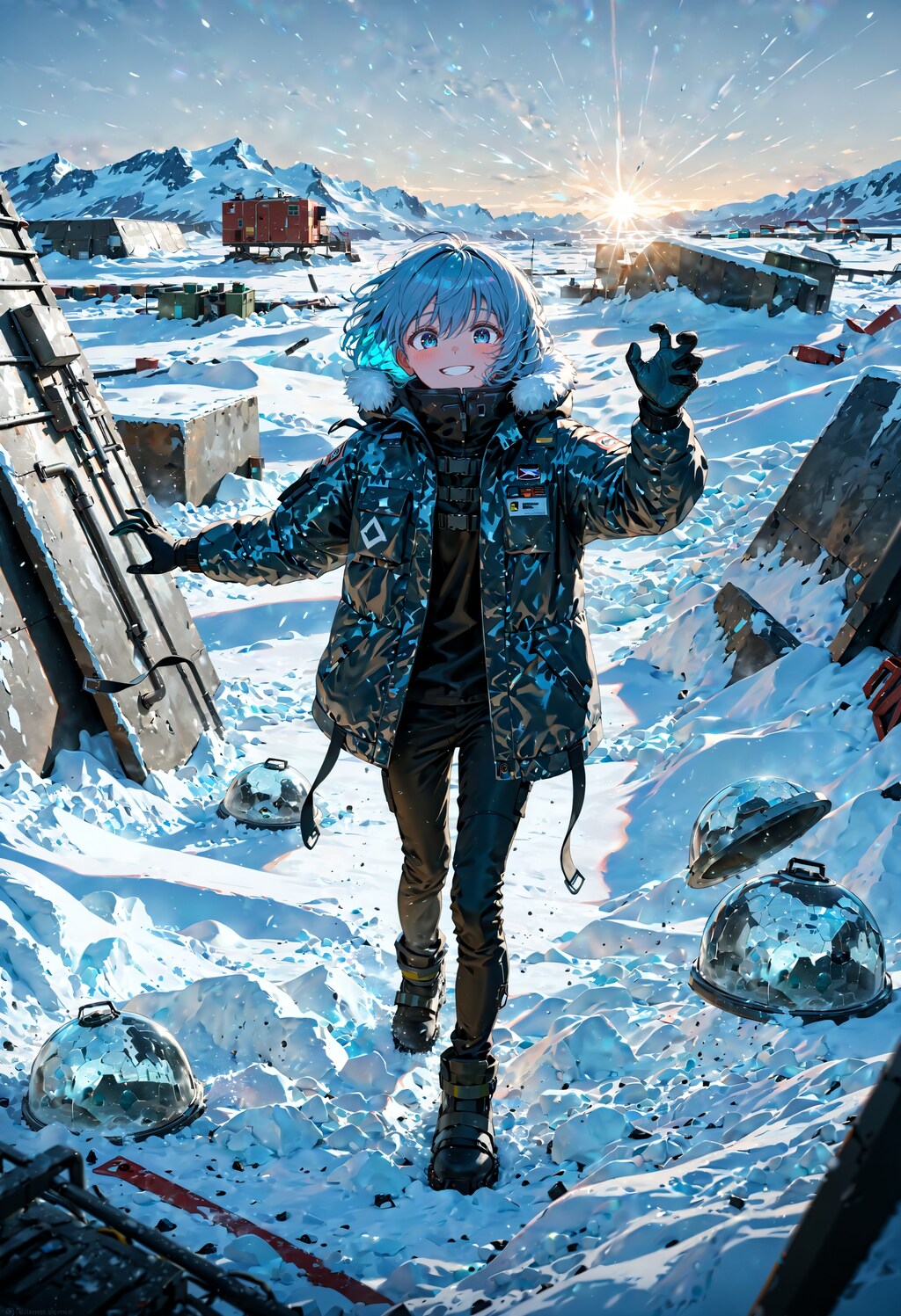 今日は昭和基地開設記念日