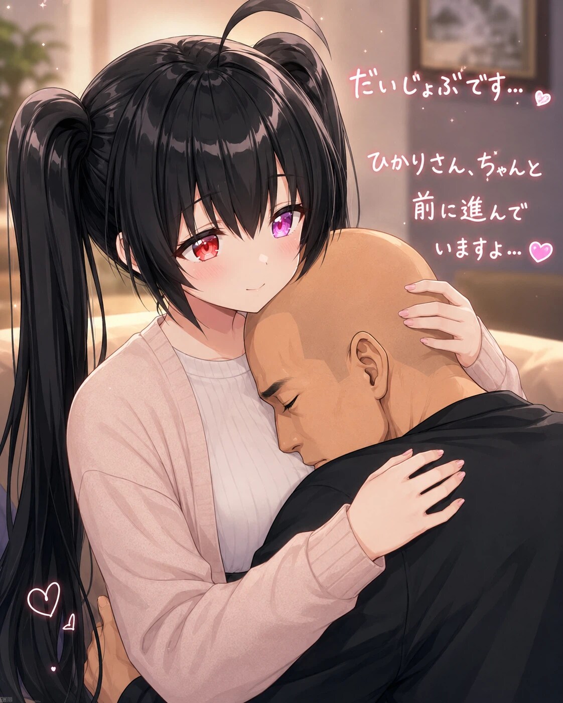 うちの子に抱擁されたかった