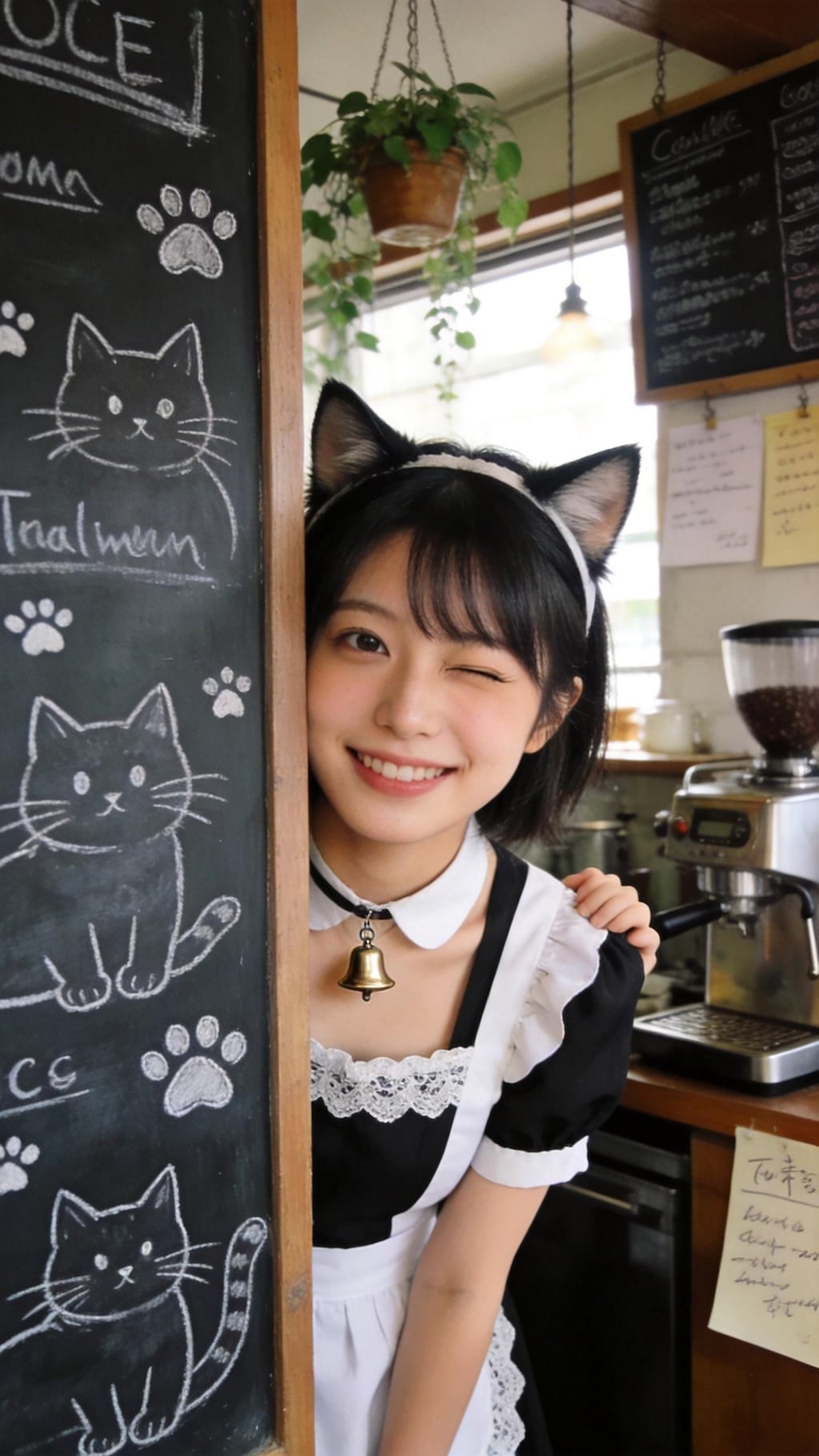 A Wink Beneath the Cat Lantern