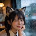 A Wink Beneath the Cat Lantern 2枚目