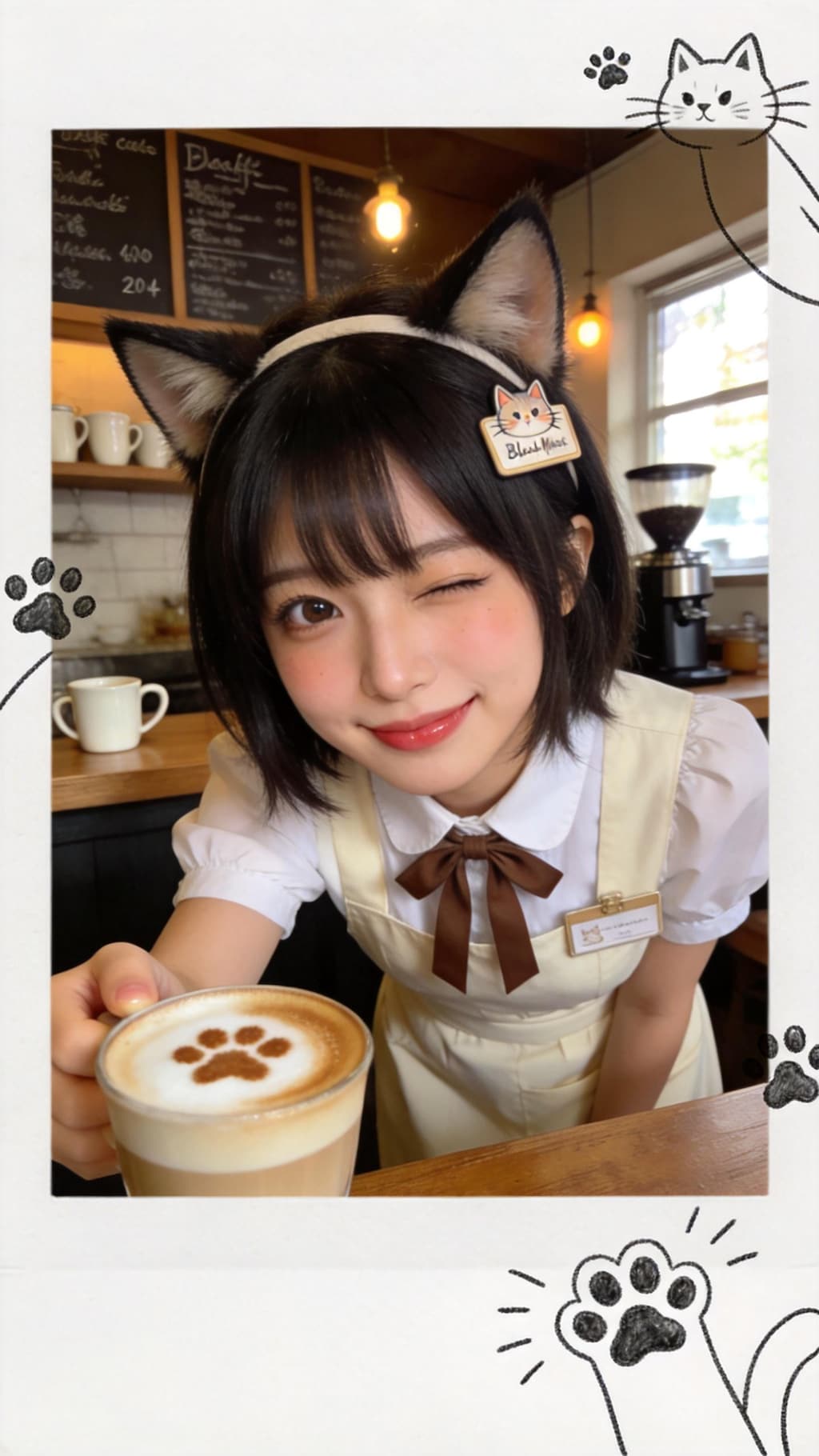 A Wink Beneath the Cat Lantern