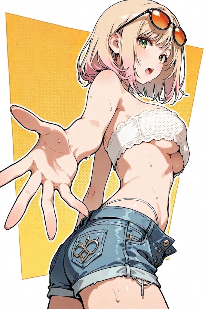 真夏のギャル