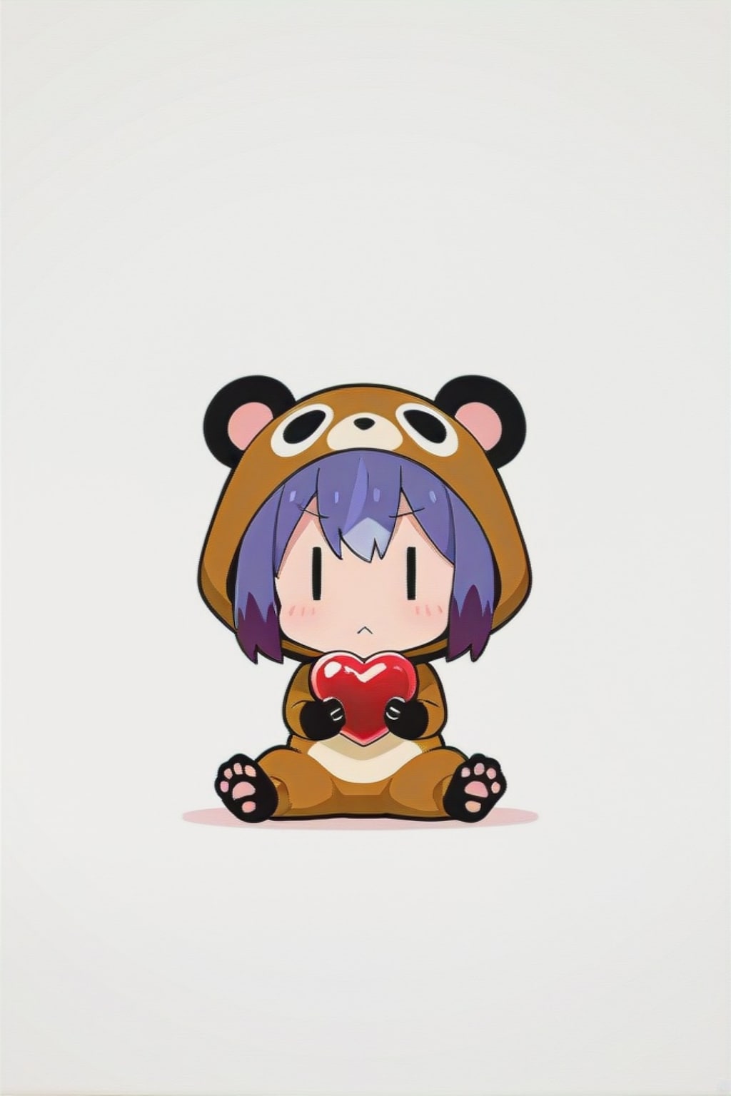 紫髪ちゃんとバレンタイン