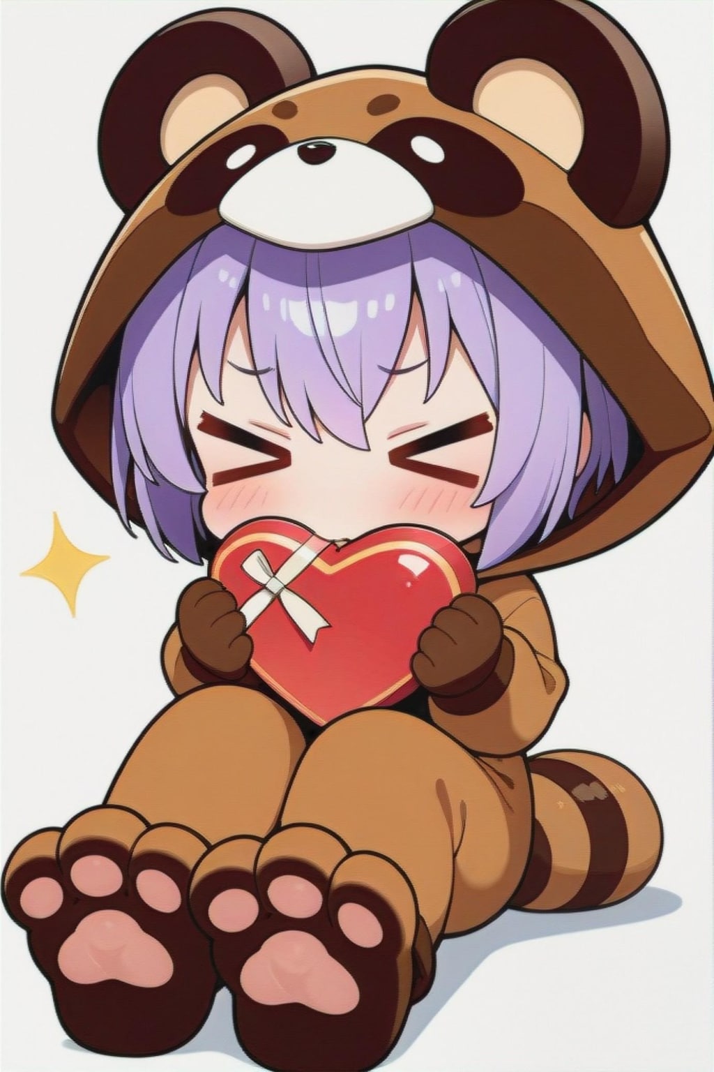 紫髪ちゃんとバレンタイン