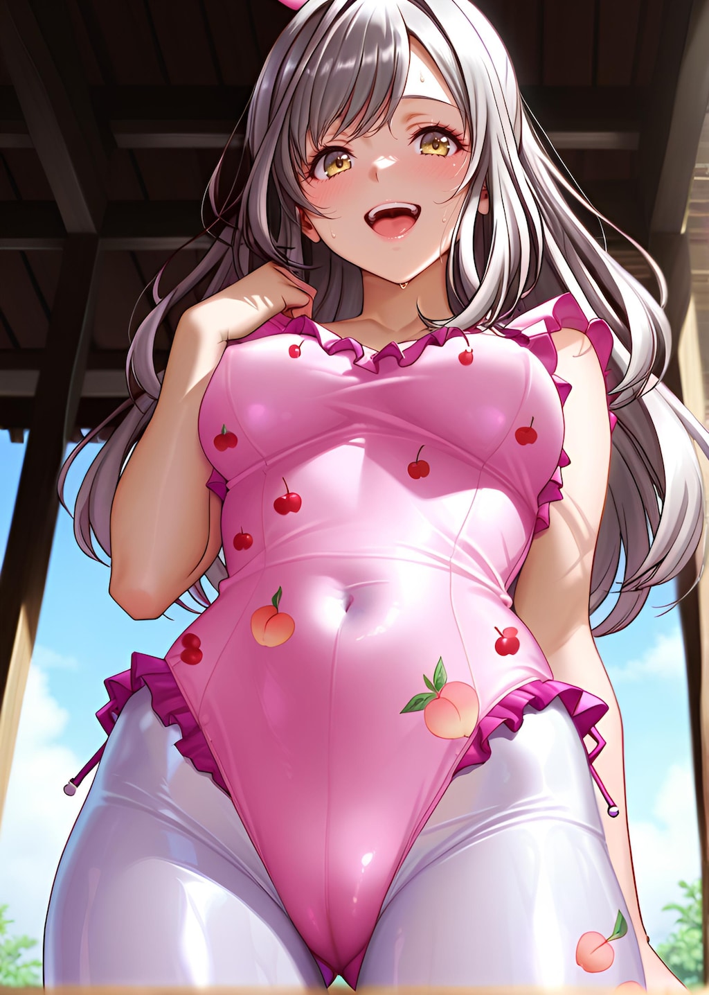 朝比奈月愛(AsahinaKagura)　だからぁ、私、体やわらかいんだって〜
