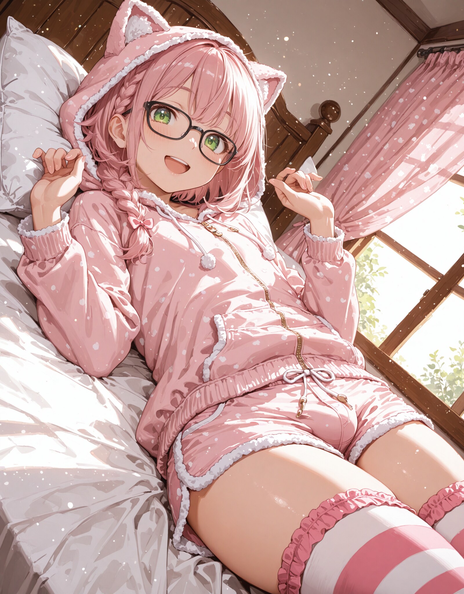 おにーさん！一緒に寝よっ！