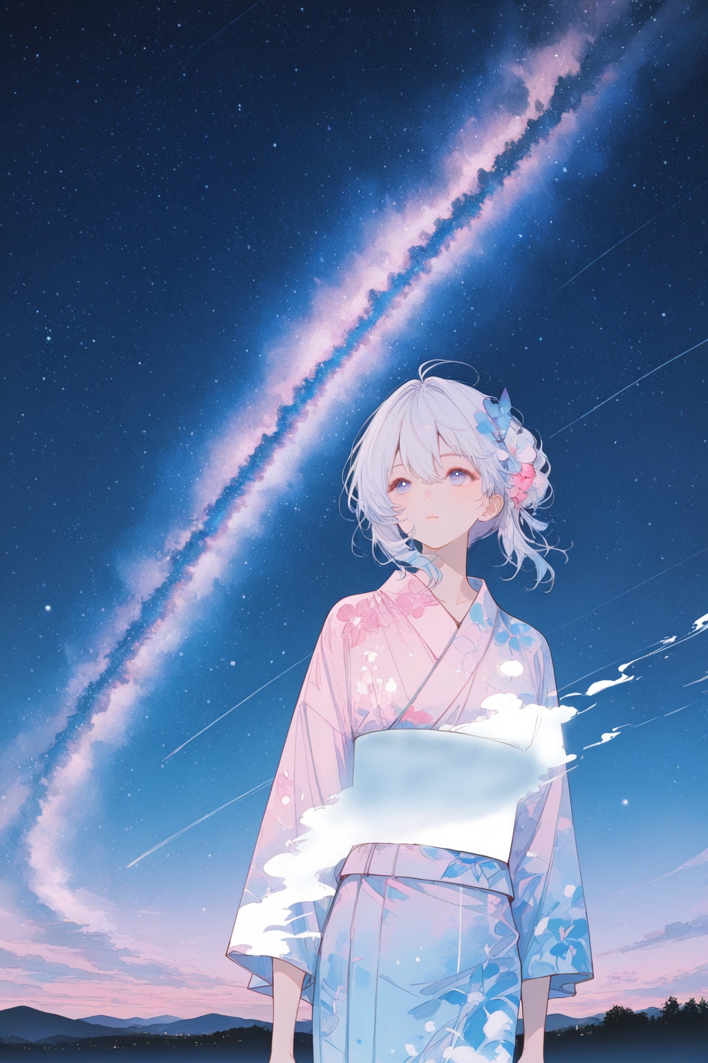 星に曖昧になるような夜