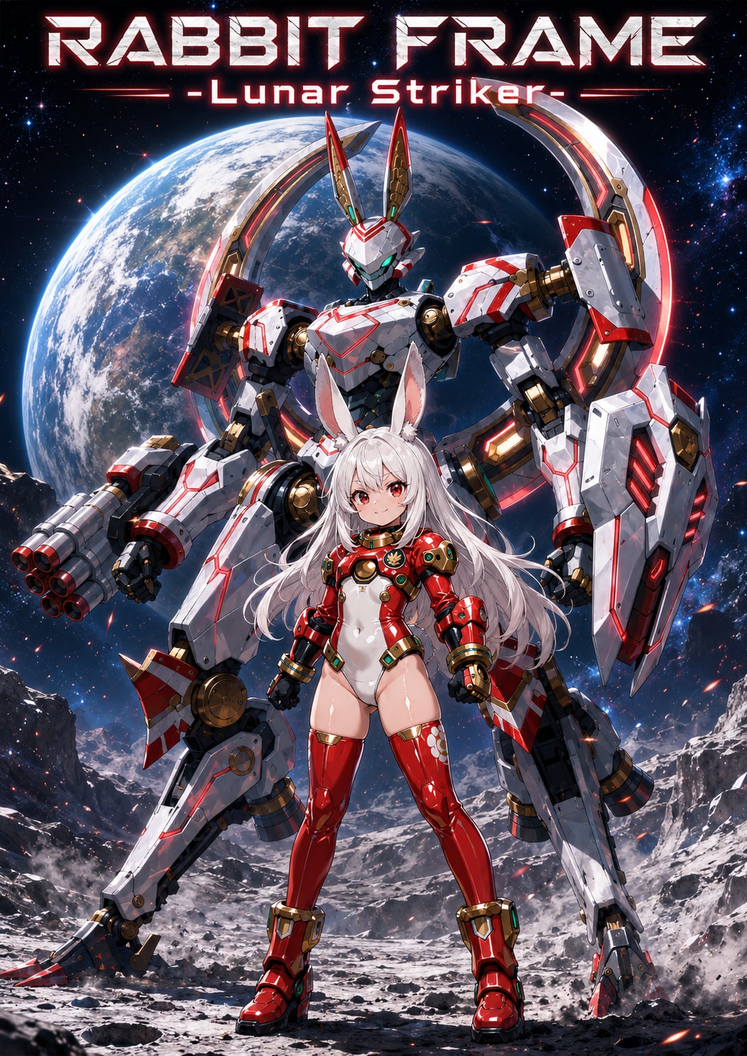 RABBIT FRAME -Lunar Striker-