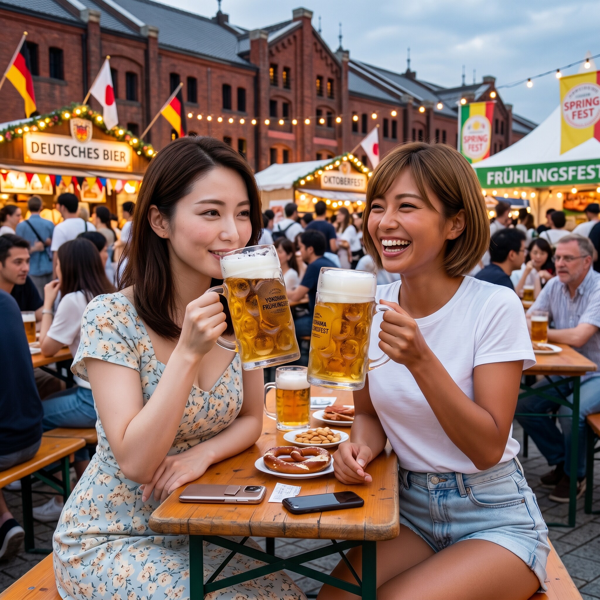 赤レンガ倉庫 ドイツ春祭り