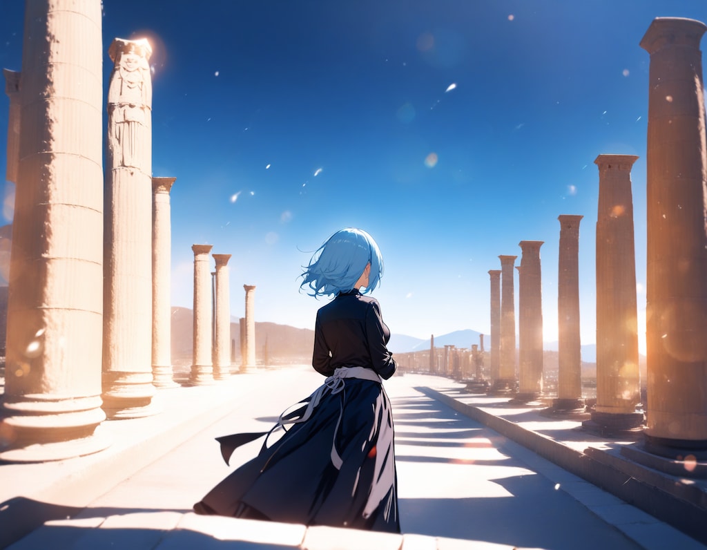 A子海外旅行#2 ペルセポリス遺跡