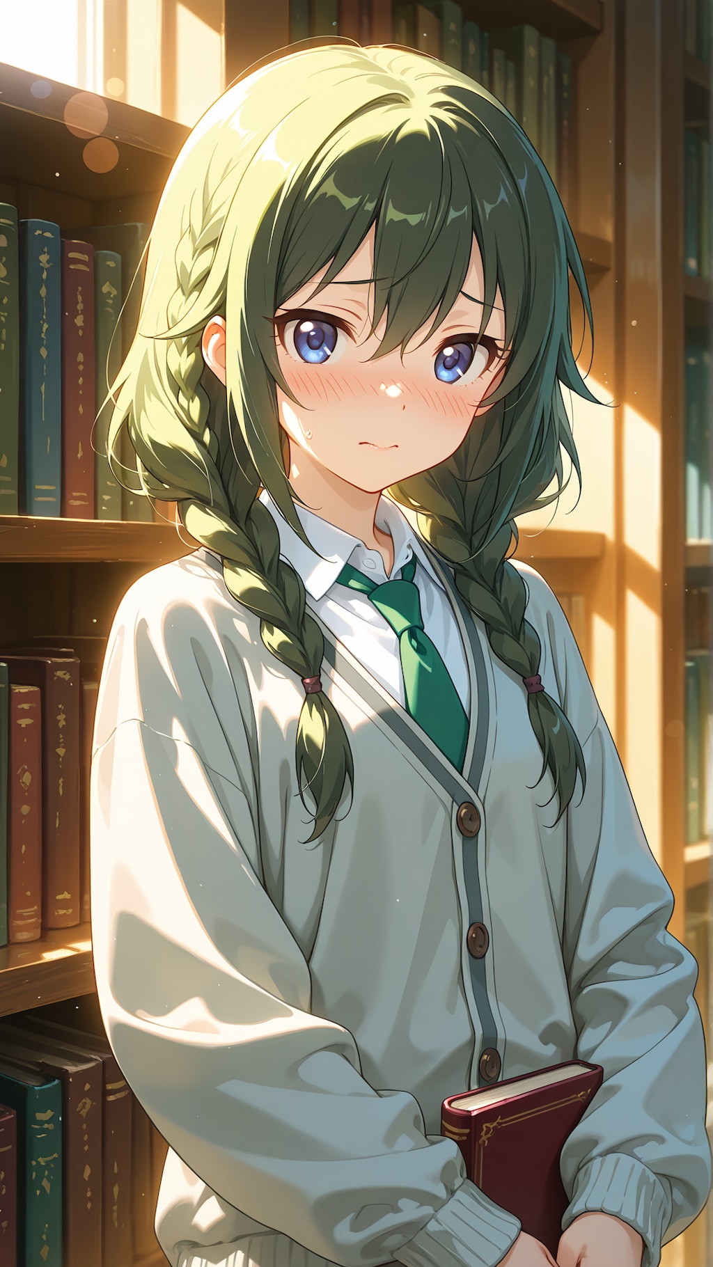 図書室の女の子　真行寺由仁