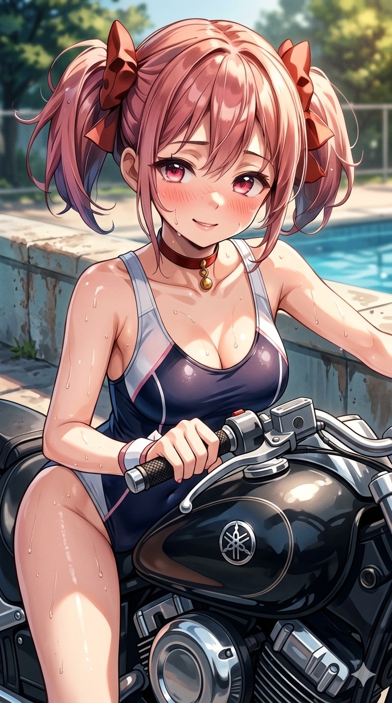 魔法少女、母校へ帰る