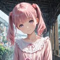 梅雨の訪れ桜花ちゃん 2枚目
