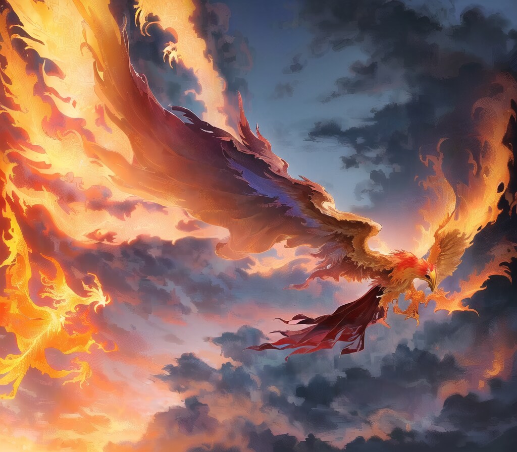 空に舞う朱き･･･