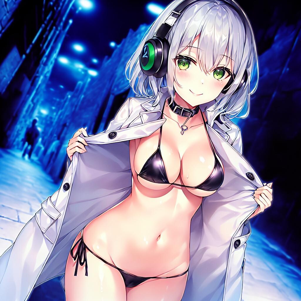 路地裏の女の子