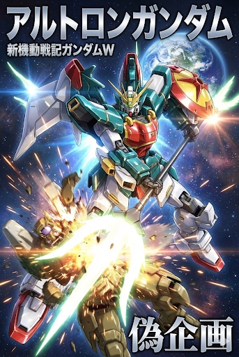 ガンダムW　アルトロンガンダム | の人気AIイラスト・グラビア
