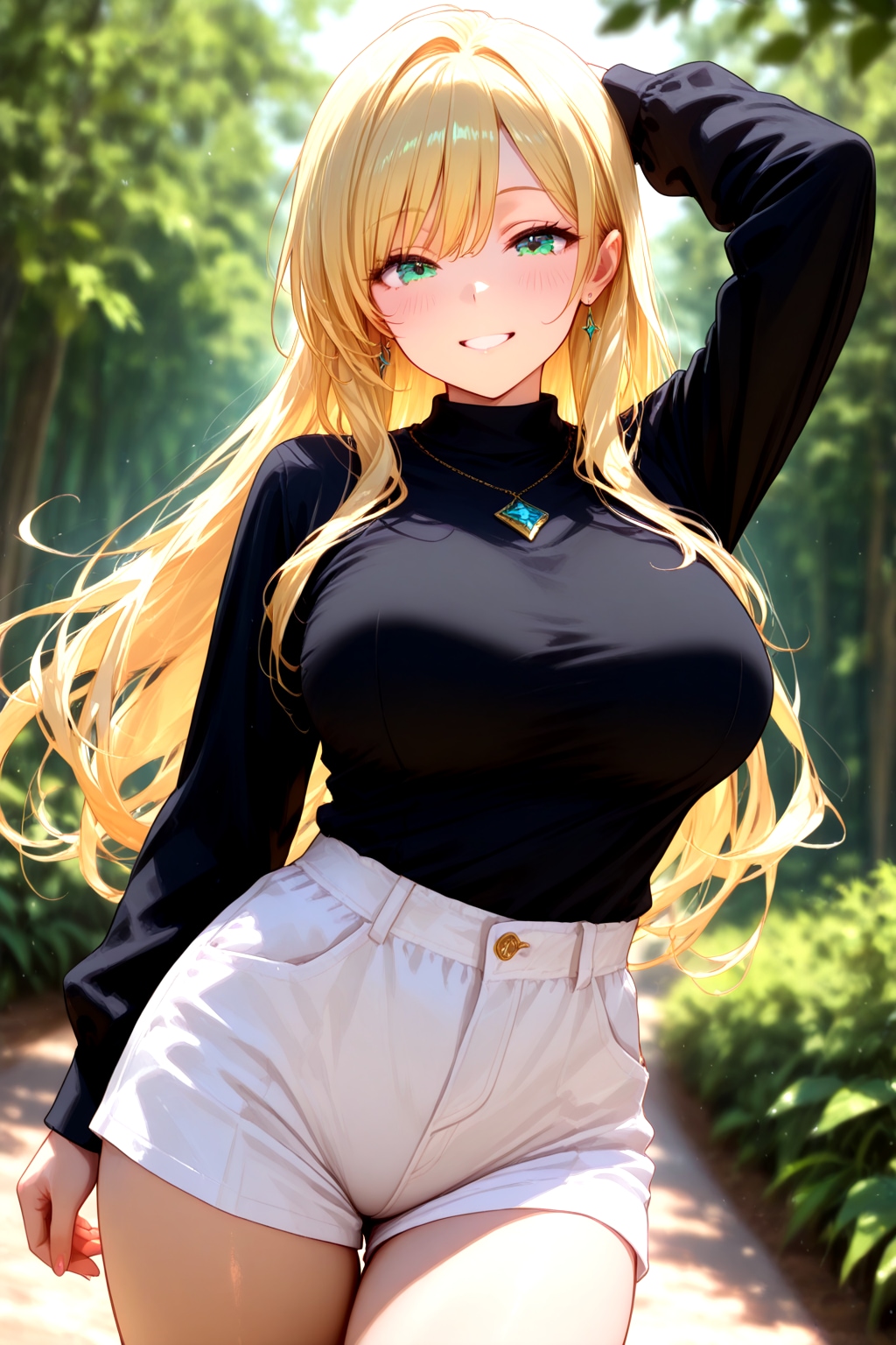 259（木々の間を抜けて）