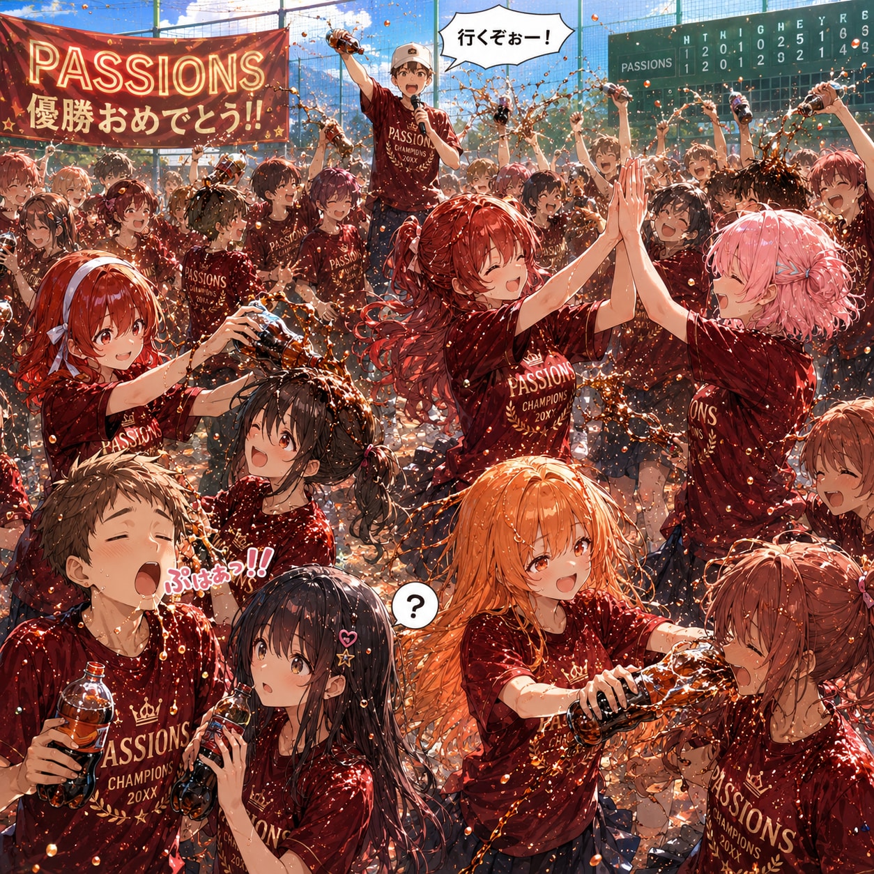 コーラかけ🎉