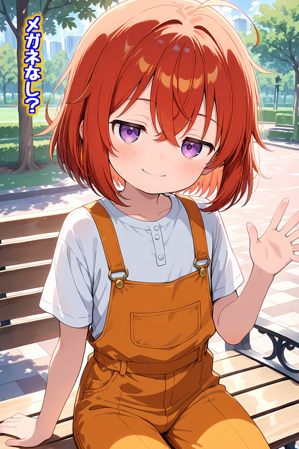 ［ちちぷい生成機能］メガネあり or なしの秋登くん？