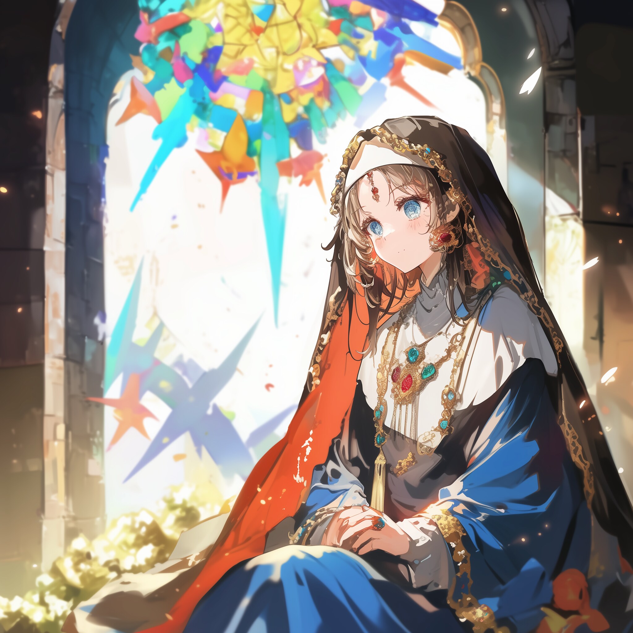 祈りで | の人気AIイラスト・グラビア