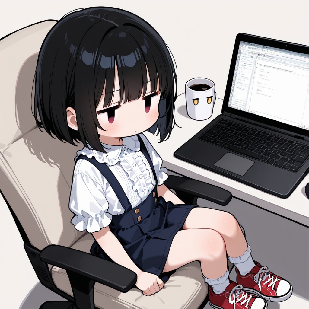 パソコンをさわる