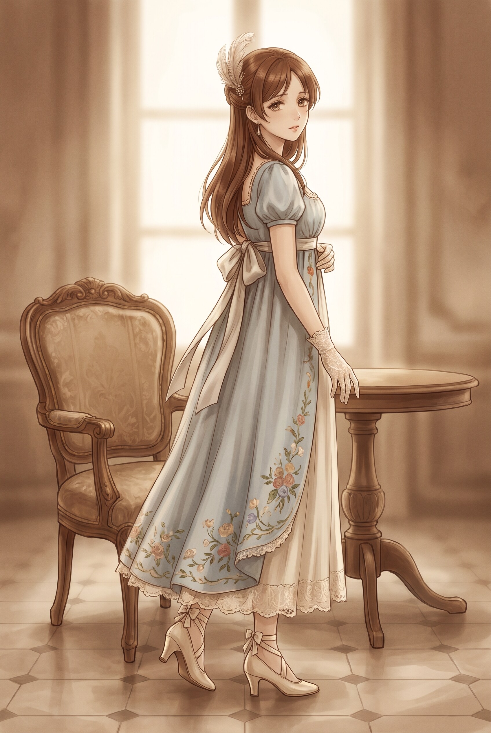薄暮に咲く月影姫