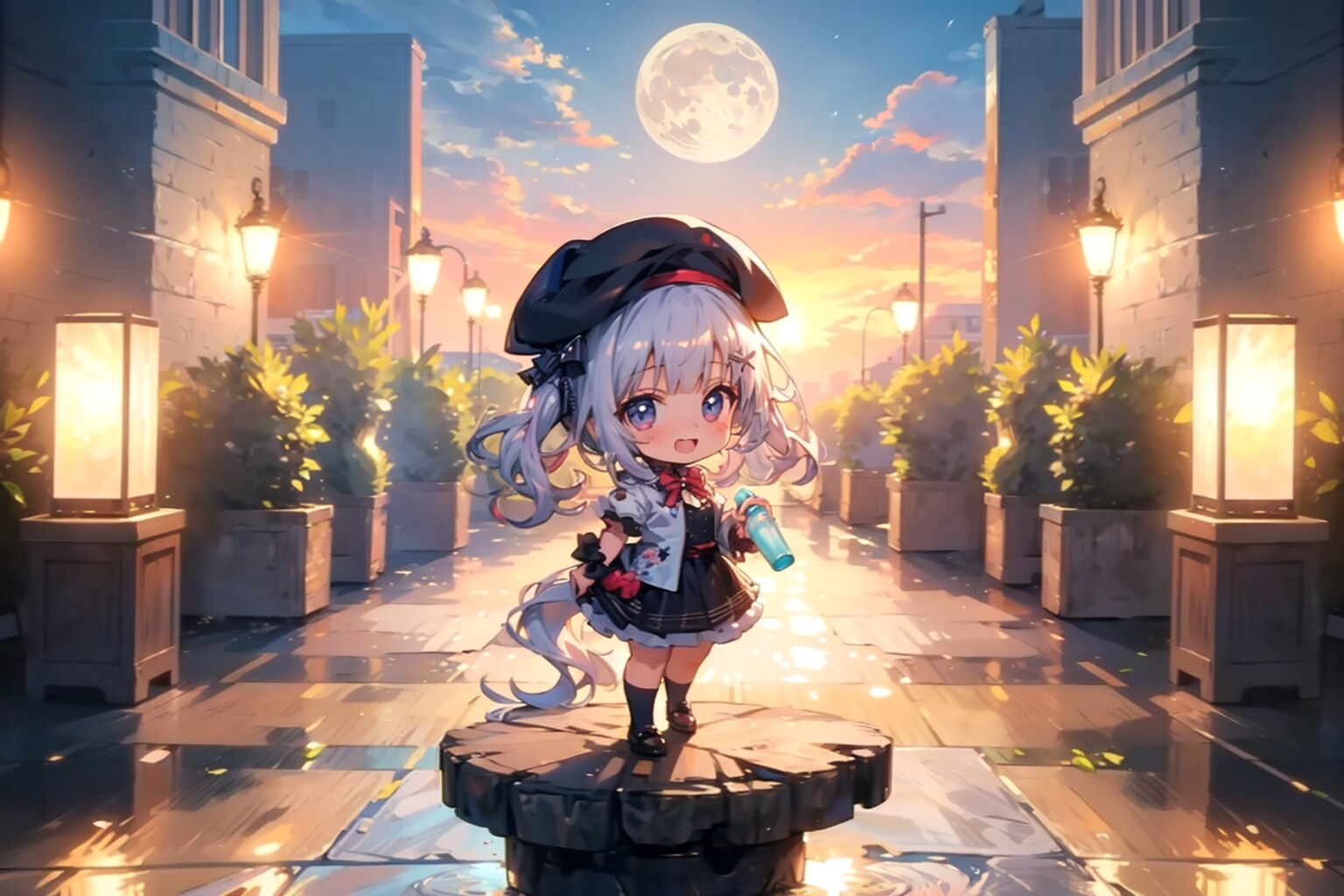 お月様-！。 | の人気AIイラスト・グラビア